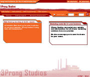 3ProngStudios sample home page