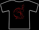 hitman on black tee