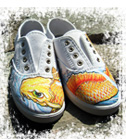 Hand painted shoes!